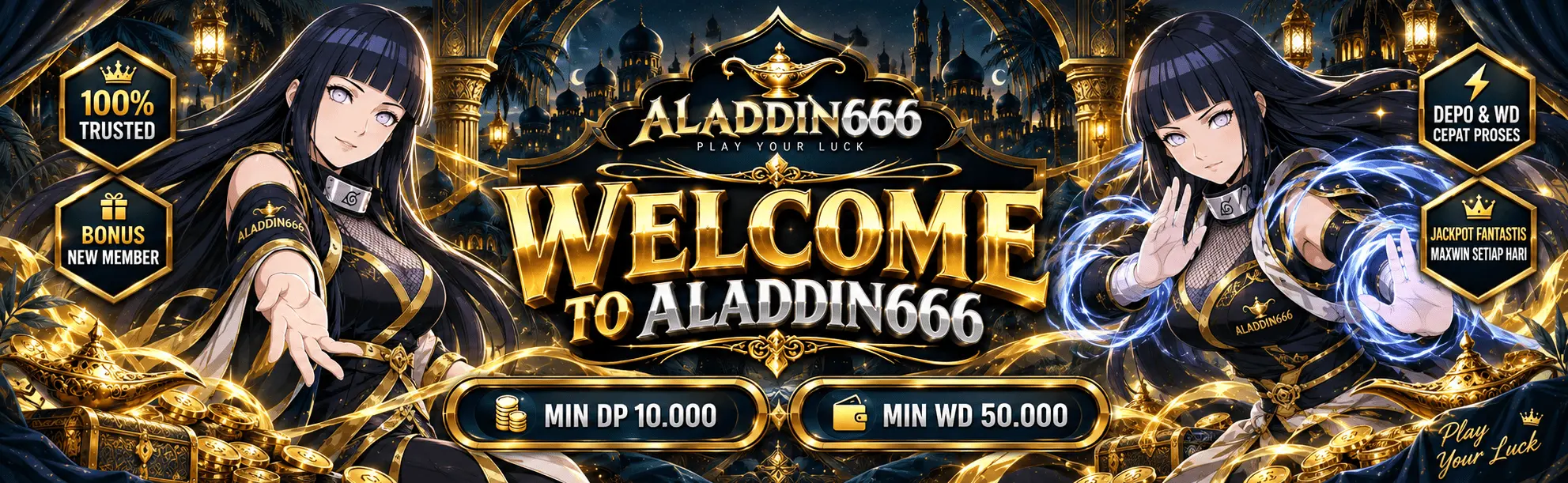BANNER ALADDIN666